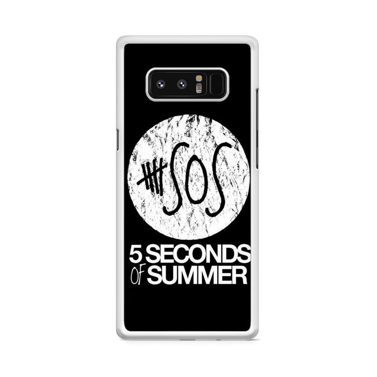 5 Second Of Summer Log Samsung Galaxy Note 8 Case