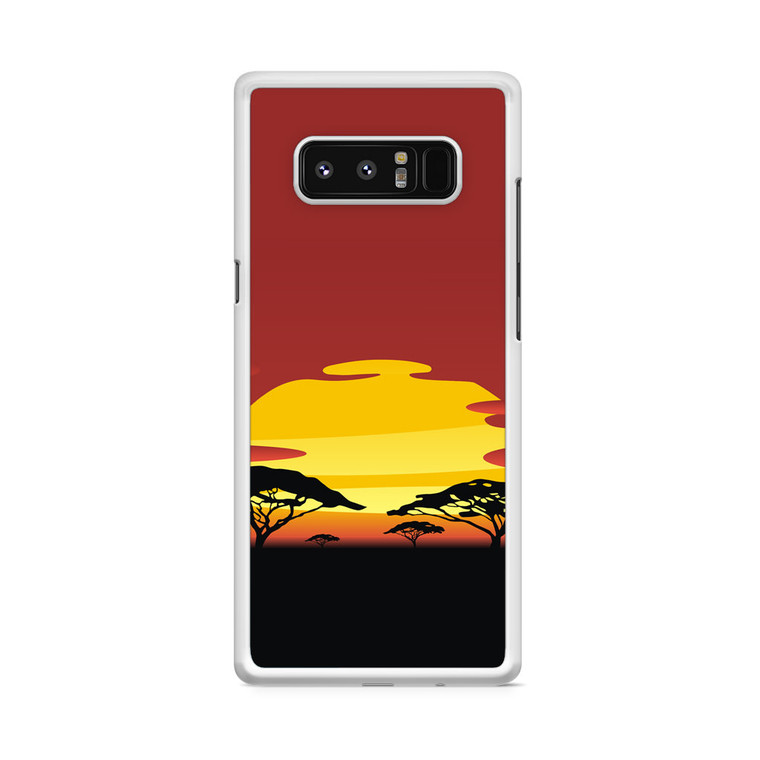 African Sunset Samsung Galaxy Note 8 Case