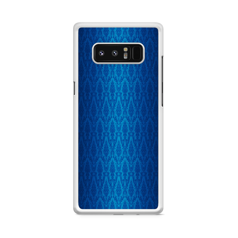 Blue Damask Samsung Galaxy Note 8 Case