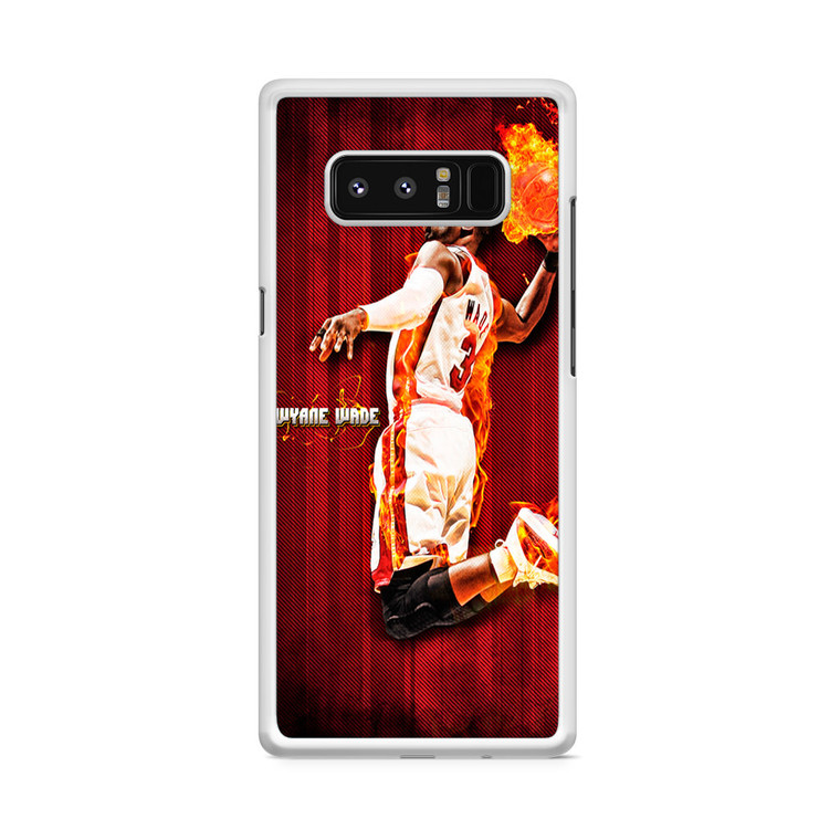 Miami Heat Dwyane Wade Samsung Galaxy Note 8 Case