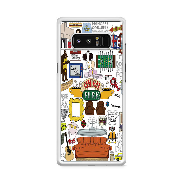 Friends Tv Show Central Perk Samsung Galaxy Note 8 Case