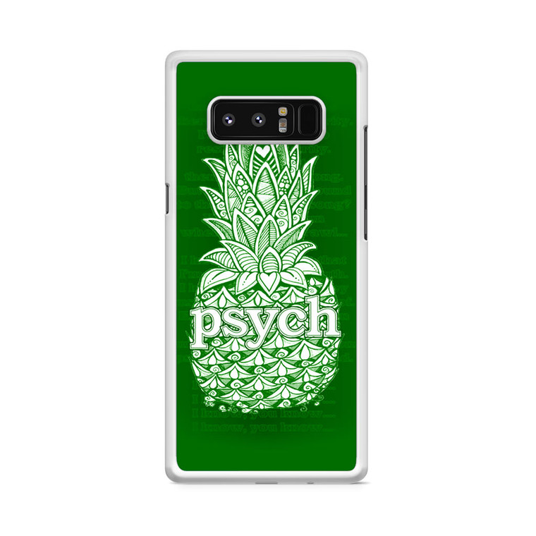 Psych Pineaple Samsung Galaxy Note 8 Case