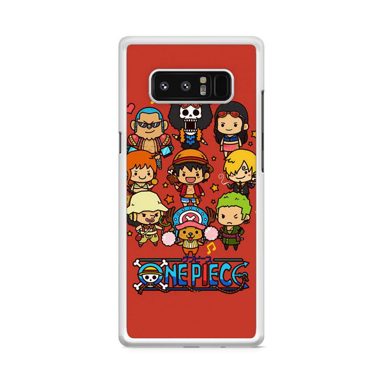 Lovely One Piece Cartoon Cute Samsung Galaxy Note 8 Case