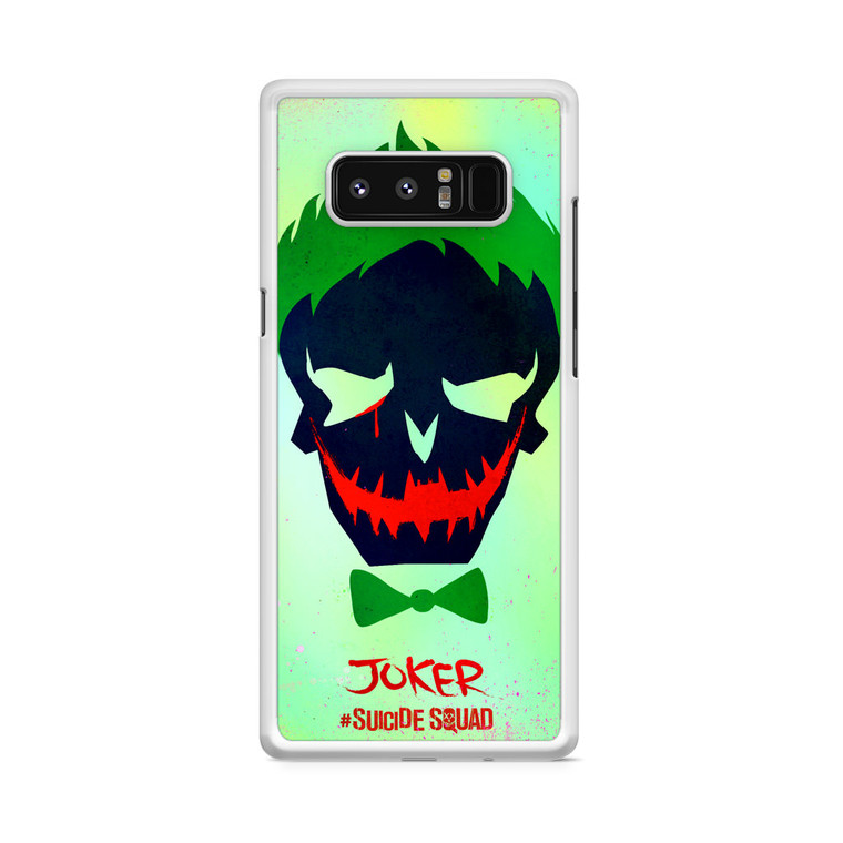 Movie Suicide Squad Joker Logo Samsung Galaxy Note 8 Case
