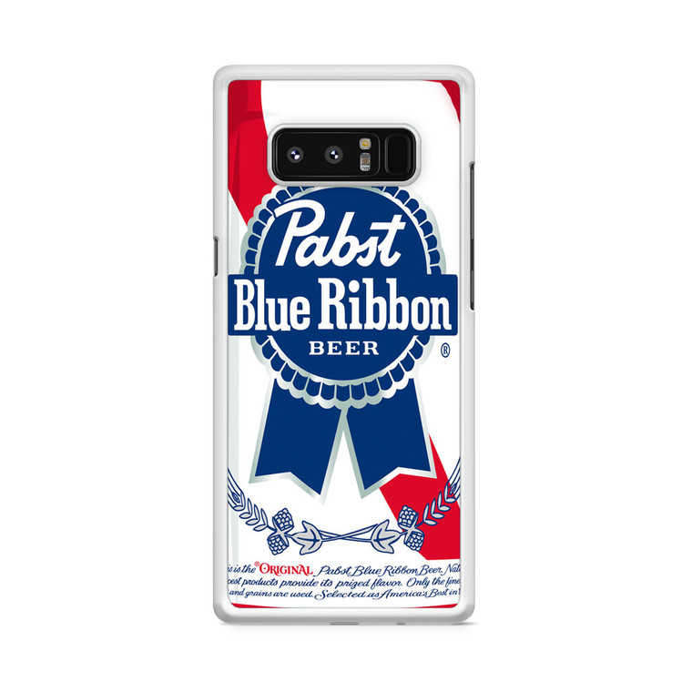 Pabst Blue Ribbon Beer Samsung Galaxy Note 8 Case
