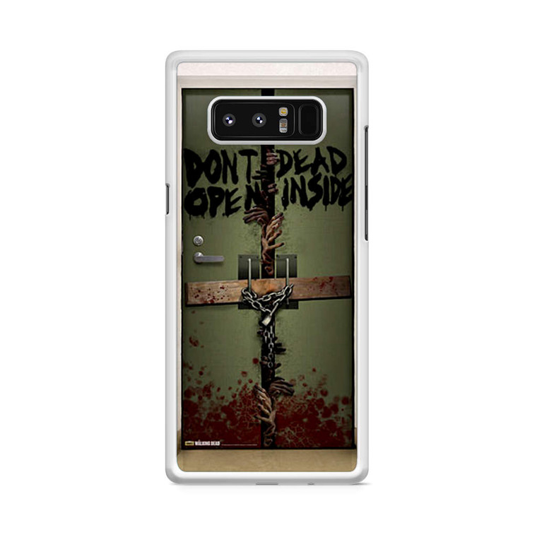 Walking Dead Door Cling Samsung Galaxy Note 8 Case