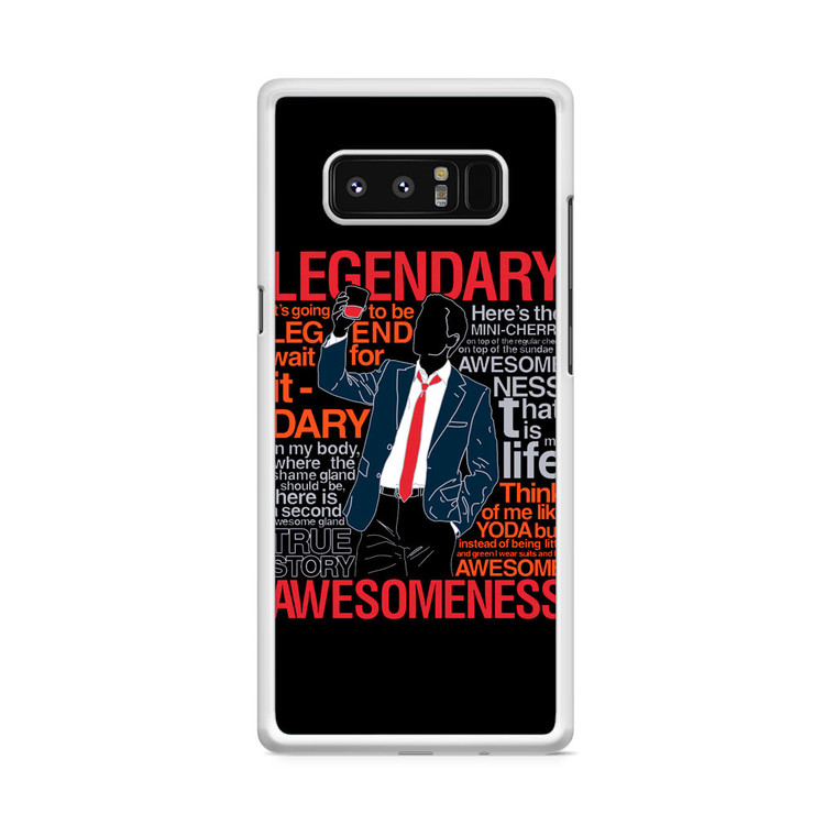 Barney Stinson Samsung Galaxy Note 8 Case