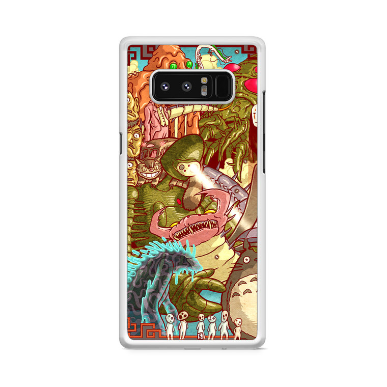 Myazaki's Monsters Samsung Galaxy Note 8 Case