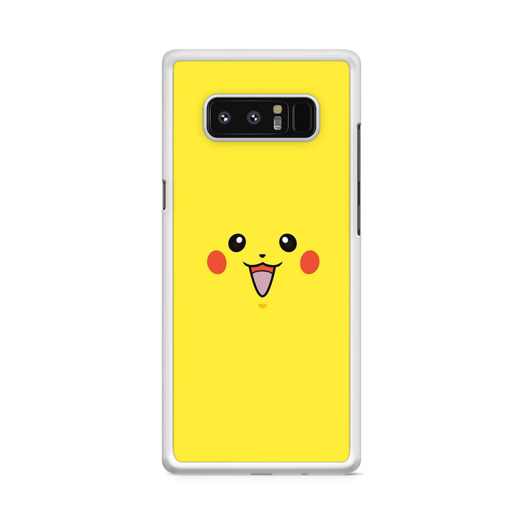 Pikachu Pokemon Face Samsung Galaxy Note 8 Case