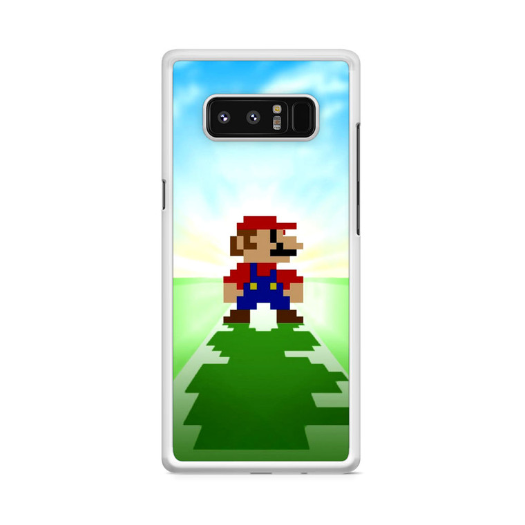 Super Mario Bros Minecraft Samsung Galaxy Note 8 Case