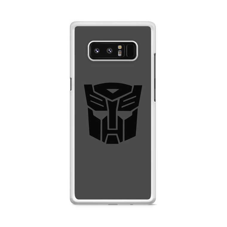 Transformers Logo Autobots Simple Samsung Galaxy Note 8 Case