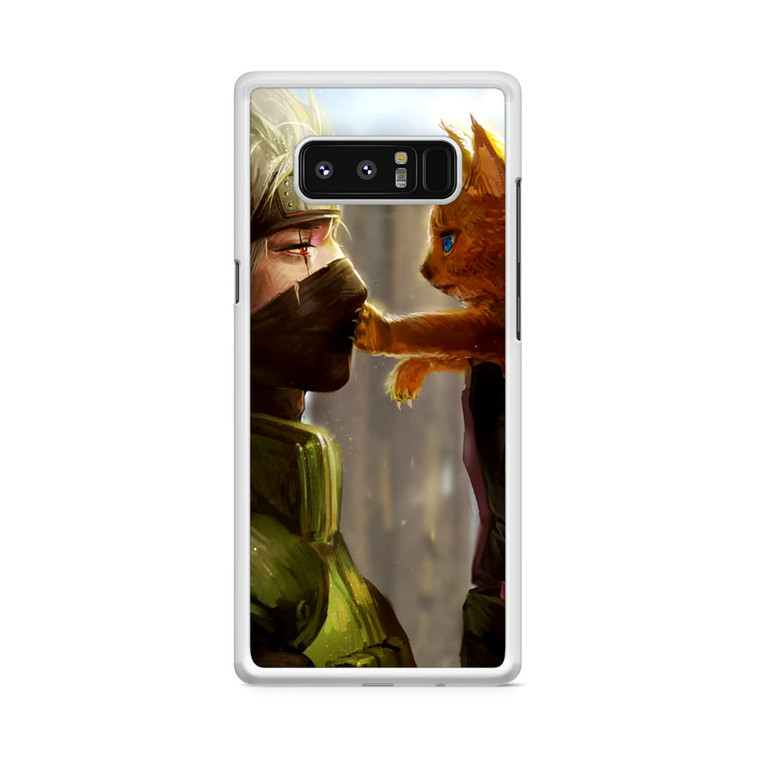 Naruto Hatake Kakashi Cat Samsung Galaxy Note 8 Case