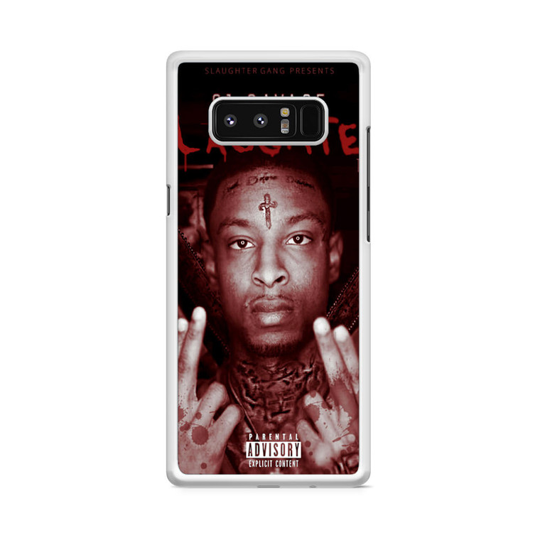 21 Savage the Slaughter Tape Samsung Galaxy Note 8 Case