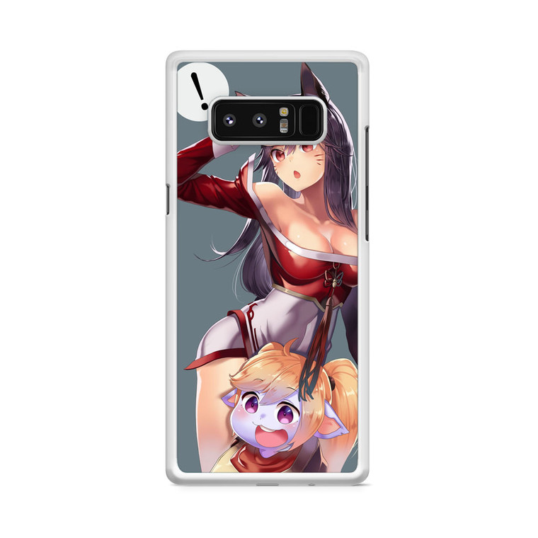 Ahri And Poppy League Of Legends Samsung Galaxy Note 8 Case