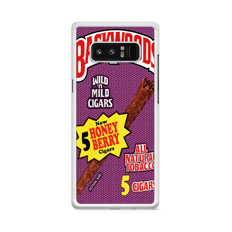 Backwoods Honey Berry Cigars Samsung Galaxy Note 8 Case