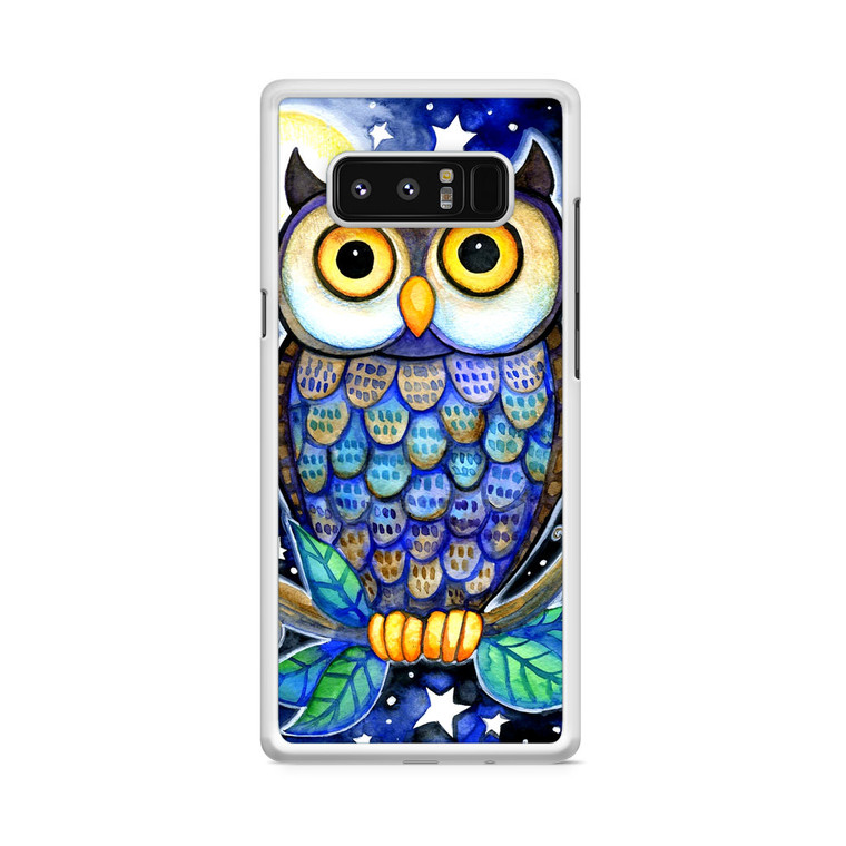 Bedtime Owl Samsung Galaxy Note 8 Case
