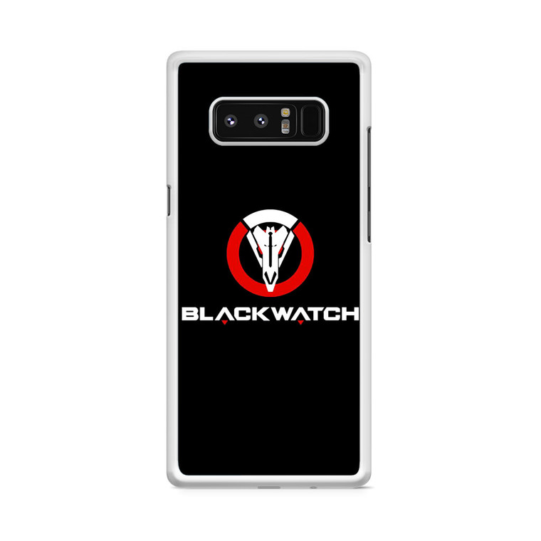 Blackwatch Overwatch Samsung Galaxy Note 8 Case