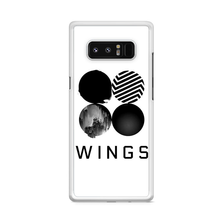 BTS Wings Samsung Galaxy Note 8 Case