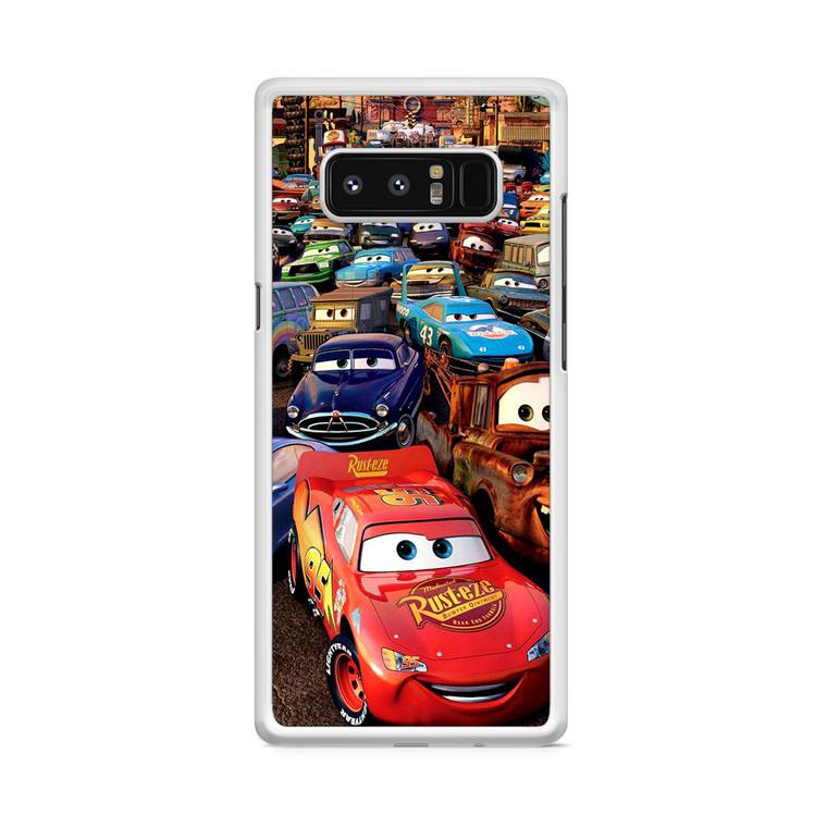 Lightning McQueen Disney Cars Samsung Galaxy Note 8 Case