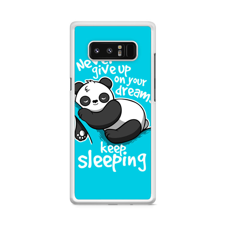 Panda Keep Samsung Galaxy Note 8 Case