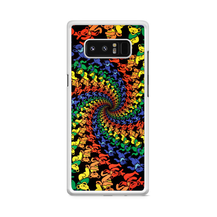 The Grateful Dead Dancing Bears Samsung Galaxy Note 8 Case