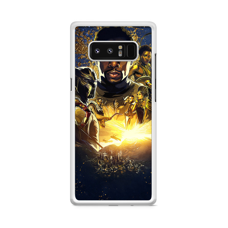 Black Panther Samsung Galaxy Note 8 Case