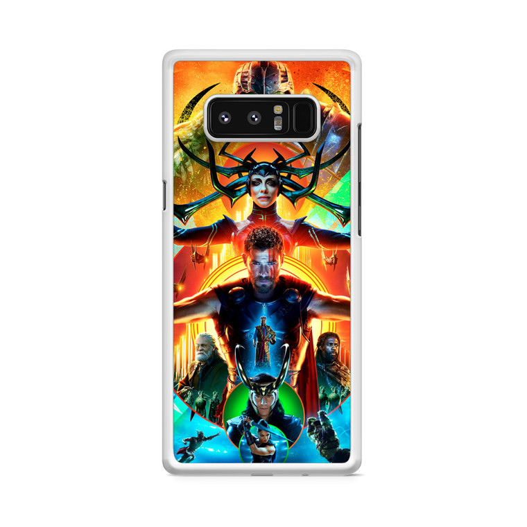 Hulk Hela Thor In Thor Ragnarok Samsung Galaxy Note 8 Case