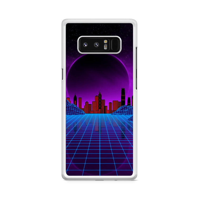 New Synthwave Samsung Galaxy Note 8 Case