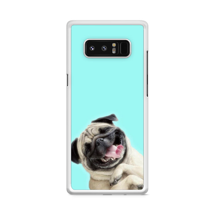 Pug Laughing Samsung Galaxy Note 8 Case