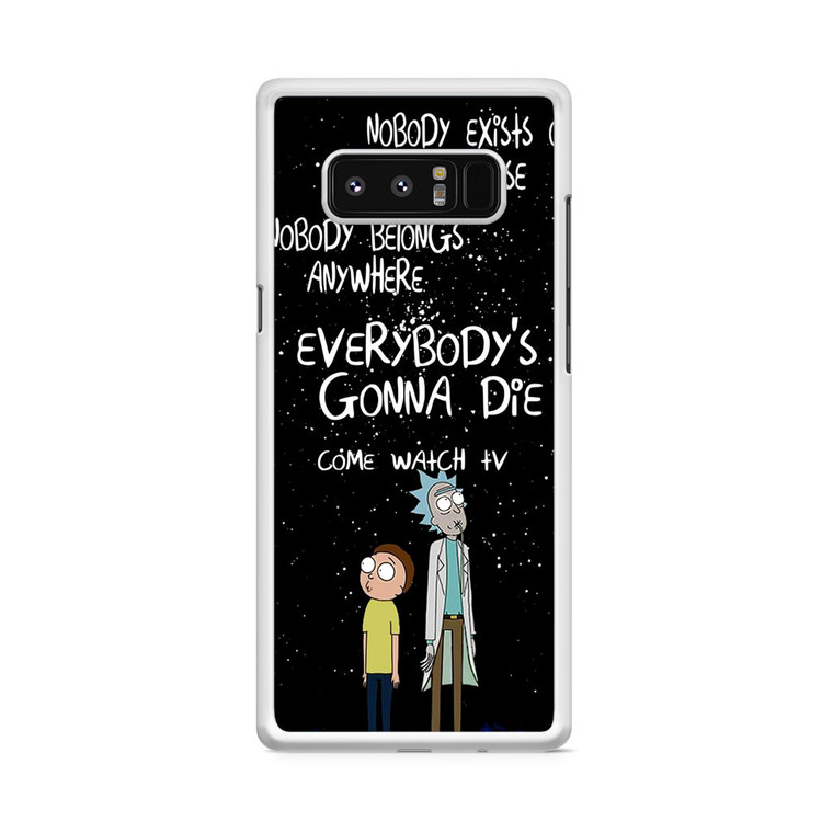 Rick And Morty 2 Samsung Galaxy Note 8 Case