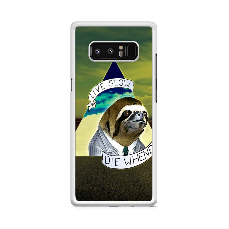Sloth Life Samsung Galaxy Note 8 Case