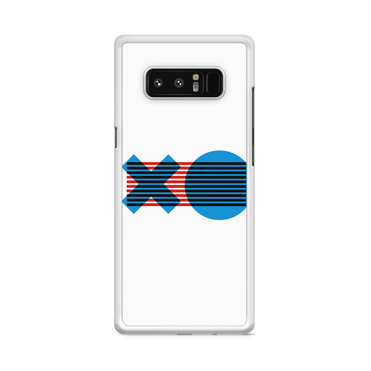 XO Logo Minimal Samsung Galaxy Note 8 Case