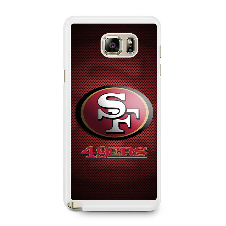 49ers logo Samsung Galaxy Note 5 Case