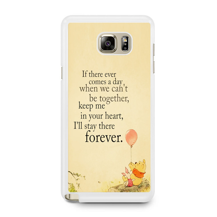 Winnie The Pooh Quotes Samsung Galaxy Note 5 Case