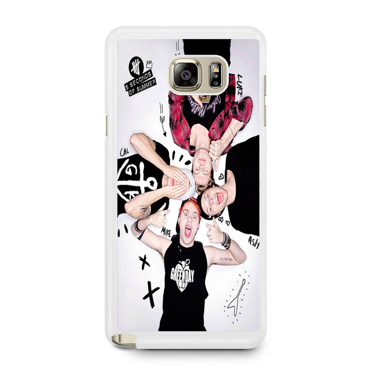 5SOS Foto Session Samsung Galaxy Note 5 Case