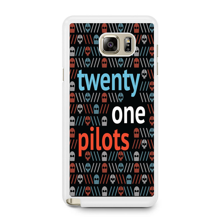 Twenty One Pilots Pattern Samsung Galaxy Note 5 Case