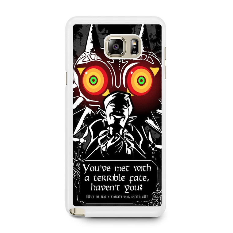 Legend Of Zelda Majoras Mask Quote Samsung Galaxy Note 5 Case