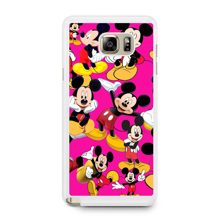 Mickey Collage Samsung Galaxy Note 5 Case
