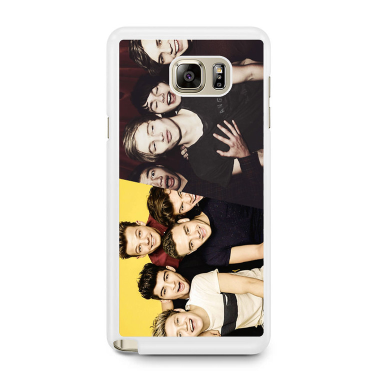 One Direction And 5 Second of Summer Samsung Galaxy Note 5 Case