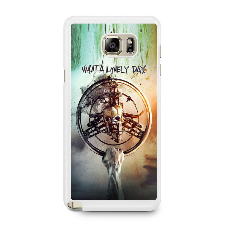 Mad Max Steering Wheel Skull Samsung Galaxy Note 5 Case