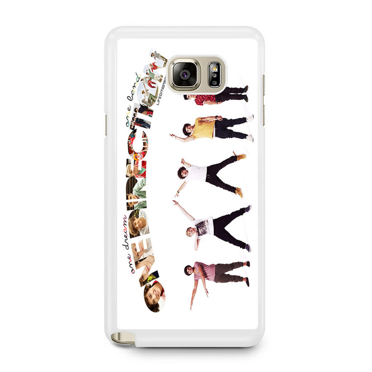 1D One Dreams One Lands Samsung Galaxy Note 5 Case