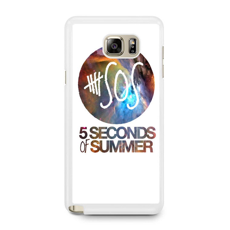 5SOS Nebula Cover Samsung Galaxy Note 5 Case