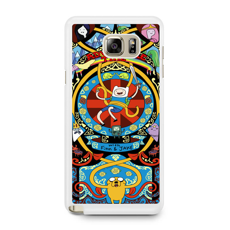 Adventure Time With Finn And Jake Samsung Galaxy Note 5 Case
