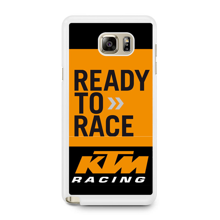 KTM Racing Ready To Race Samsung Galaxy Note 5 Case