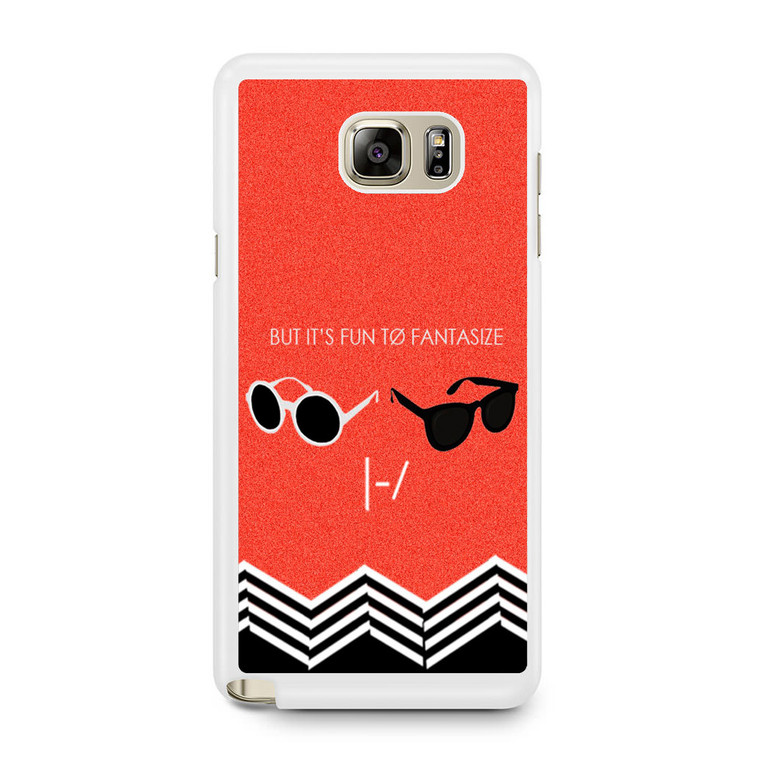 Twenty One Pilots Fun To Fatasize Samsung Galaxy Note 5 Case