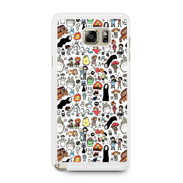 Kawaii Studio Ghibli Character Samsung Galaxy Note 5 Case