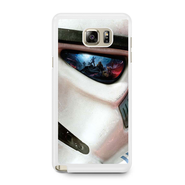 Star Wars Storm Trooper Eye Samsung Galaxy Note 5 Case