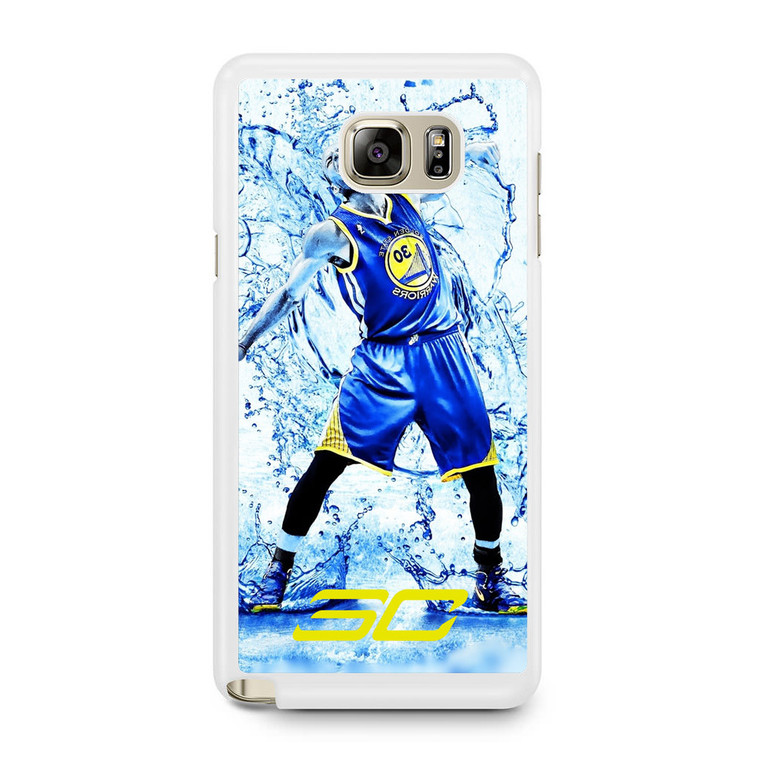 Stephen Curry Water Samsung Galaxy Note 5 Case
