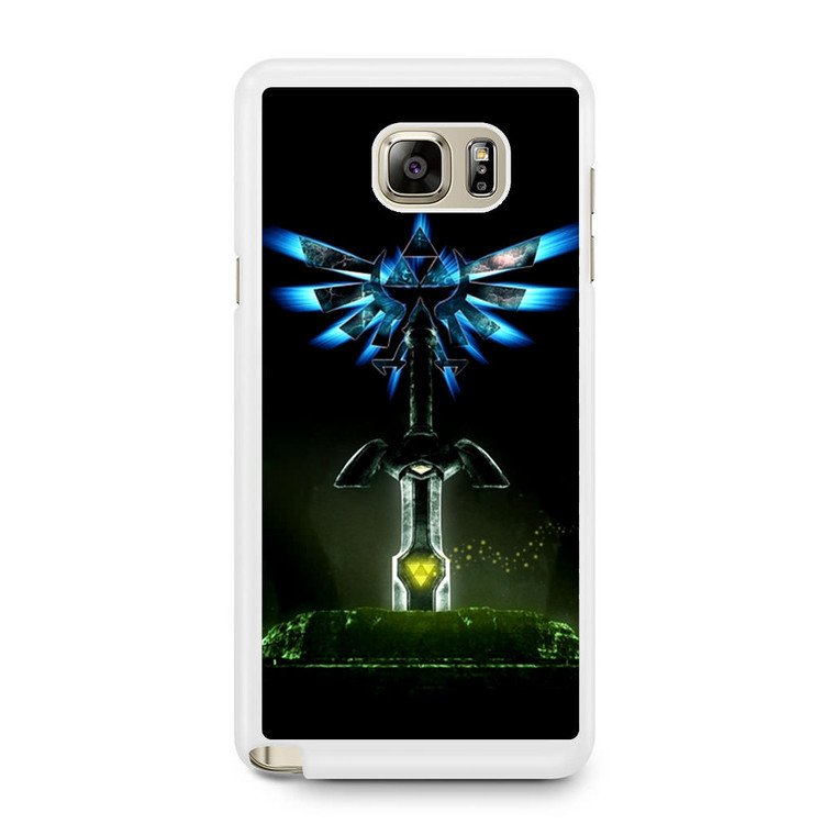 Eagle Triforce Black Legend of Zelda Samsung Galaxy Note 5 Case