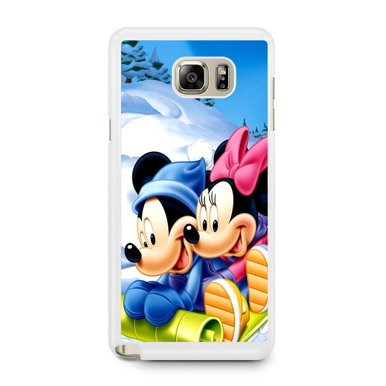 Mickey Mouse and Minnie Mouse Samsung Galaxy Note 5 Case